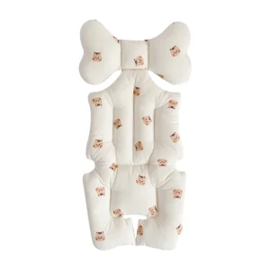 Coussin de siège ergonomique pour bébé poussette siège auto doux respirant 安全 confortable 02 ans design ludique mousse rembourrée tissu coton Easy Poussette