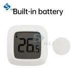 Thermomètre numérique HXZ pour chambre bébé boîte animaux de compagnie capteur magnétique température batterie intégrée 20 ~ 60 ℃ usage intérieur