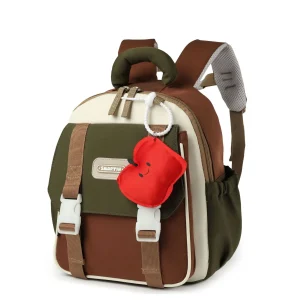 Sac à dos SMARTIA pour enfants style moderne sécurité usage scolaire accessoires inclus design ludique couleur marron cadeau enfant Sac à dos SMARTIA pour enfants style moderne sécurité usage scolaire accessoires inclus design ludique couleur marron cadeau enfant