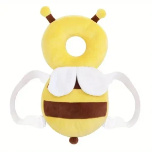 Protecteur de tête et dorsal pour bébé, oreiller de protection pour apprendre à marcher, coussin Anti-chute, casquette arrière, transport de dessin animé pour enfants, Bibi sûr – 30cm yellow strap Protecteur de tête et dorsal pour bébé, oreiller de protection pour apprendre à marcher, coussin Anti-chute, casquette arrière, transport de dessin animé pour enfants, Bibi sûr – 30cm yellow strap