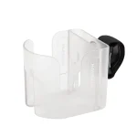 Portegobelet transparent pour poussette support téléphone bébé accessoire universel voyage extérieur HOUSABAY maternité 712 ans plastique sangle noir