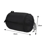 Sac de couchage cylindrique étanche compact léger pour camping randonnée trekking voyage outdoor