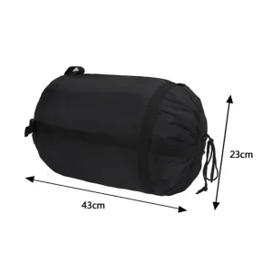 Sac de couchage cylindrique étanche compact léger pour camping randonnée trekking voyage outdoor