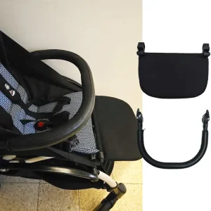 Accoudoir de poussette Vovo Yoyo 2 Yoya barre de parechocs avant guidon universel ajustable en acier inoxydable accessoire bébé sécuritaire et durable Accoudoir de poussette Vovo Yoyo 2 Yoya barre de parechocs avant guidon universel ajustable en acier inoxydable accessoire bébé sécuritaire et durable