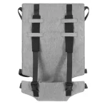 Sac à dos portable pour bébé chaise de salle à manger ceinture de sécurité siège d&rsquo;appoint ajustable gris clair polyester nylon