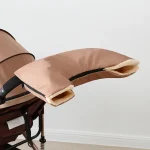 Gants de poussette universels chauds d&rsquo;hiver avec fermeture éclair, gants de chaise de poussée pour nouveau-né, vent et imperméables, accessoires de poussette pour bébé – MY30904