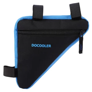 DOCOOLER Sac de vélo triangulaire VTT accessoire de transport pratique en tissu Oxford DOCOOLER Sac de vélo triangulaire VTT accessoire de transport pratique en tissu Oxford