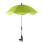 Parasol chaise universel pince réglable protection solaire chaise plage poussette fauteuil roulant design moderne matériaux durables portabilité