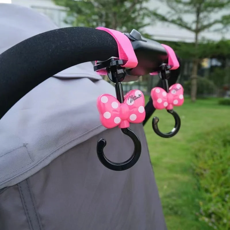 Crochet poussette multiusages accessoires voiturette portage bébé sacs enfants 2 pièces maman pratique