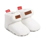 Chaussons bébé en peluche mygapp doux Velcro antidérapant pour nourrisson 01 ans