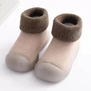 Chaussures bébé fille garçon 04 ans chaussons intérieur confort antiglisse doux hiver premiers pas enfants