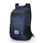 Sac à dos randonnée plein air Wanheimr portable pliable étanche ultraléger 20L bleu marine