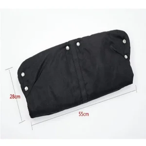 Couverture de guidon de poussette imperméable protection antiécrouissure antidérapante pour bébé facile à installer matelassée housse de protection pour poussette handle cover dimensions 55x28cm Couverture de guidon de poussette imperméable protection antiécrouissure antidérapante pour bébé facile à installer matelassée housse de protection pour poussette handle cover dimensions 55x28cm