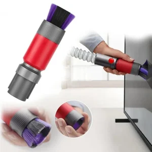Accessoire nettoyage aspirateur Dyson compatible modèles V6 V7 V8 V10 V11 V15 G5 brosse toilette chien en plastique doux design moderne qualité premium