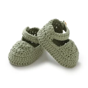 Chaussures bébé fille tricot antiglisse 01 ans microfibre semelle Vibram premiers pas hiver sécurité confort