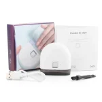 Nettoyeur de peau électrique automatique Dear Beauty design moderne compact blanc accessoires inclus soins beauté entretien outils