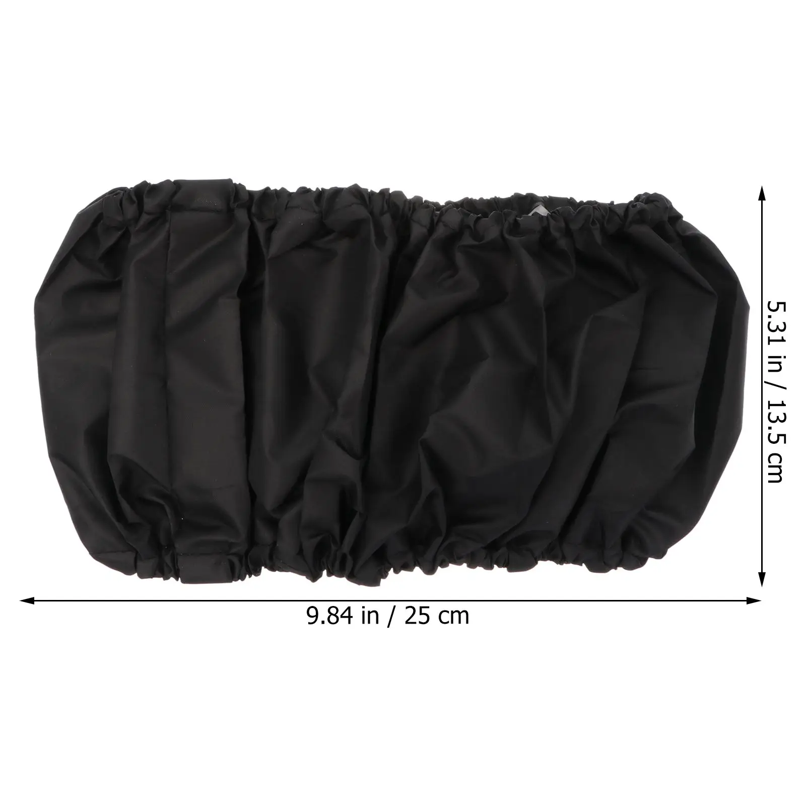 Bandeaux élastiques en tissu 4 pièces noir uni accessoires cheveux usage quotidien sport soins capillaires confort style intemporel élégance pratique polyvalent qualité supérieure durable