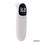 Thermomètre numérique sans contact infrarouge haute précision bébé adulte mesurage température sans contact fonction scan ergonomique design moderne sécuritaire