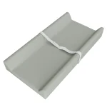 Matelas à langer pour nouveauné doux et essuyable avec bords surélevés et bande de fixation couleur vert pastel garniture changeante bébé 012 mois sécurité et confort