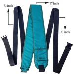 Harnais de sécurité lit bébé sangle de retenue réglable fixation confortable soins bébé sûrs accessoire poussette style moderne qualité premium