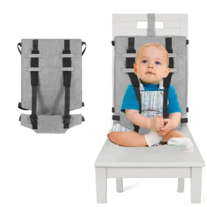 Chaise haute de voyage portable pour bébé siège SFP équipement essentiel maternité 02 ans design pratique portable haute sécurité matériaux durables accessoires inclus