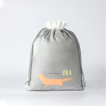 Sac à cordon Fitzrovia renard grande capacité dessin animé mignon sac de rangement portable organisateur de voyage sacs à couches pour mère en plein air idéal pour enfants