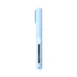 Ciseaux portables en forme de stylo multifonctionnels en céramique mini outil de coupe pour papier et fournitures scolaires  bleu