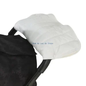 Housse de main pour landau d’hiver 19QF résistante à l’eau coupevent gants chauds White Housse de main pour landau d’hiver 19QF résistante à l’eau coupevent gants chauds White