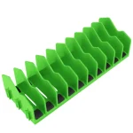 Le support organisateur de pinces pratique peut contenir jusqu&rsquo;à dix pinces, boîte à outils à tiroir, pinces robustes, organisateur d&rsquo;outils, support de rangement peu encombrant – Green