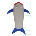 Coussin requin enfants doudou matelas confort bébé sécurité douceur lavable portable intérieur extérieur déco moderne