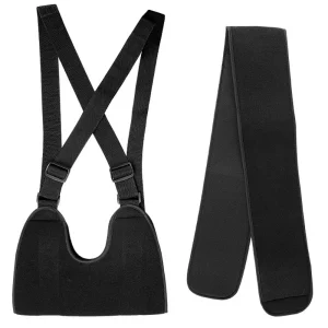 Correcteur posture épaules dos soutien bras rembourré ajustable confortable porté sous vêtements adultes enfants noir Correcteur posture épaules dos soutien bras rembourré ajustable confortable porté sous vêtements adultes enfants noir