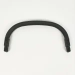 Bumosquito Barre de parechocs poussette housse cuir sécurité bébé accoudoir confortable compatible Cybex Balios S LUX noir design élégant fixation sécurisée