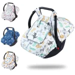 Couverture de siège auto bébé motifs animaux confort et sécurité matériau haute qualité doux et durable
