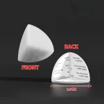 Protègeangle sécuritaire pour bébé couverture d&rsquo;angle autoadhésive anticollision simple et moderne message personnalisé blanc translucide 2.5 cm