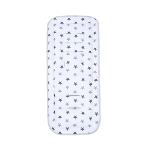 Matelas bébé étoiles doux confort design moderne motif étoiles neutralité blanche gris Matelas bébé étoiles doux confort design moderne motif étoiles neutralité blanche gris