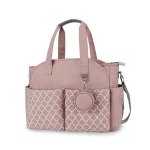 Sac à couches fourre-tout sac à langer pour bébé avec bandoulière Portable étanche et grande capacité pour maman – A 023 pink
