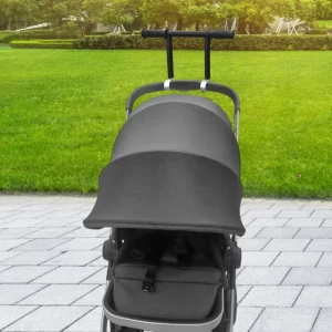 Extension poignée poussette barre guidon universelle confort promenade durabilité style moderne antidérapant ajustable pratique bébé enfant sécurité design élégant matériaux premium protection intempéries rangement intégré