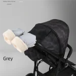 Gants de poussette hiver chauds coupevent universels pour bébé  Confort et sécurité en sortie