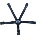 Harnais magnétique de remplacement à 5 points pour poussettes de lapins pour tutis Uno5 + idznbaby Espiro pour poussette unilove AeroX – Harness
