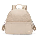 Sac à langer multifonctionnel Soboba sac à dos pour maman grande capacité confortable maternité style moderne beige sac à change usage quotidien