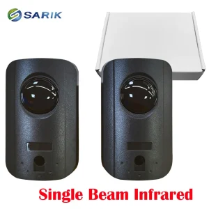 Détecteur de mouvement infrarouge Sarik single beam sécurité porte garage capteur photoélectrique intérieur/extérieur alerte intrusion faisceau infrarouge 12/24V AC/DC détecteur de présence Détecteur de mouvement infrarouge Sarik single beam sécurité porte garage capteur photoélectrique intérieur/extérieur alerte intrusion faisceau infrarouge 12/24V AC/DC détecteur de présence