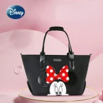 Sac à main Disney Minnie Mouse design 3D sac à couches multi fonctionnel grande capacité matériau synthétique style décontracté pour bébé
