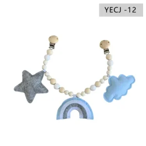 Jouet pour bébé, Clip de landau en bois, landau Mobile pour bébé, perle en peluche, chaîne de sucette, hochet à croquer, collier de dentition en bois pour bébé, perles de dentition – 12 Jouet pour bébé, Clip de landau en bois, landau Mobile pour bébé, perle en peluche, chaîne de sucette, hochet à croquer, collier de dentition en bois pour bébé, perles de dentition – 12