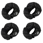 Capuchons en plastique jetables protection cheveux traitement coloration masques soins coiffure usage unique adultes enfants