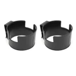 Portegobelets véhicule suspendu support moto poussette voitures électriques tasses et bouteilles noir plastique PP facile à installer sécurisé compact