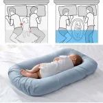 Lit de voyage pliable pour bébé couffin portable berceau compact nouveauné 02 ans facile à transporter sécurité maximale design moderne
