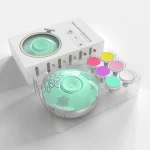 Coupeongles électrique pour bébé outil de manucure bébé kit hygiène ongles ciseaux ongles bébé poussette accessoire sécurité design Green 6