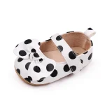 Chaussures bébé filles nœud papillon pois fêtes anniversaires_Mode élégant_Préparation spécial occasions