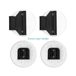 Fixation rétractable pour barrière de porte bébé ventouses adhésives mural accessoires sécurité enfants Estone Super Market Fixation rétractable pour barrière de porte bébé ventouses adhésives mural accessoires sécurité enfants Estone Super Market