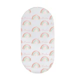 Couverture de change universelle pour bébé fille et garçon arceaux en soie design floral multicolore matelas à langer nurserie protègematelas doux et lavable